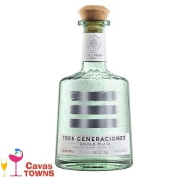 Tequila Tres Generaciones Plata 750 ml