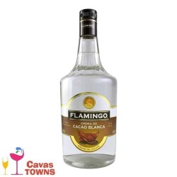 Licor De Cacao Blanca Flamingo 1000 ml